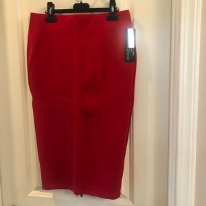 The Limited Eva Longoria brand new red pencil skirt, size Medium